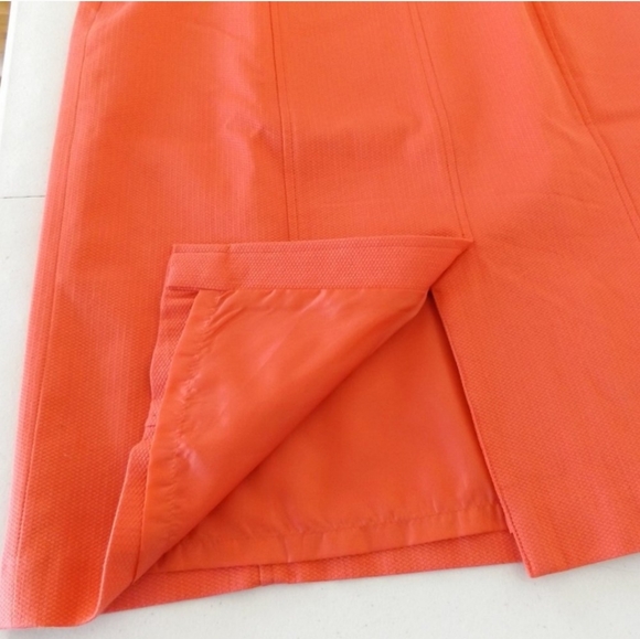 Kasper Size 10 Red Pencil Skirt - Picture 6 of 11